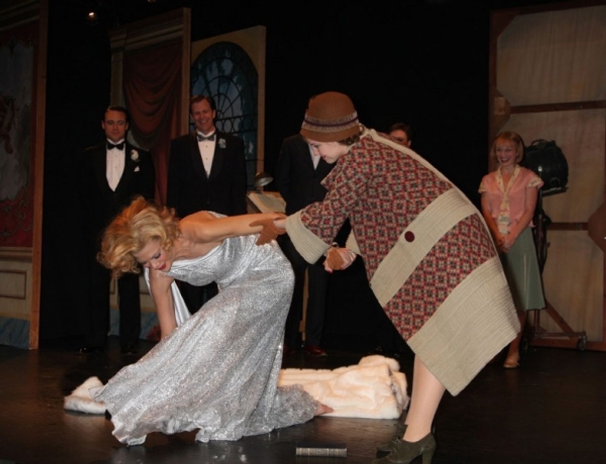 Kristen Johnston and Anna Chlumsky at 